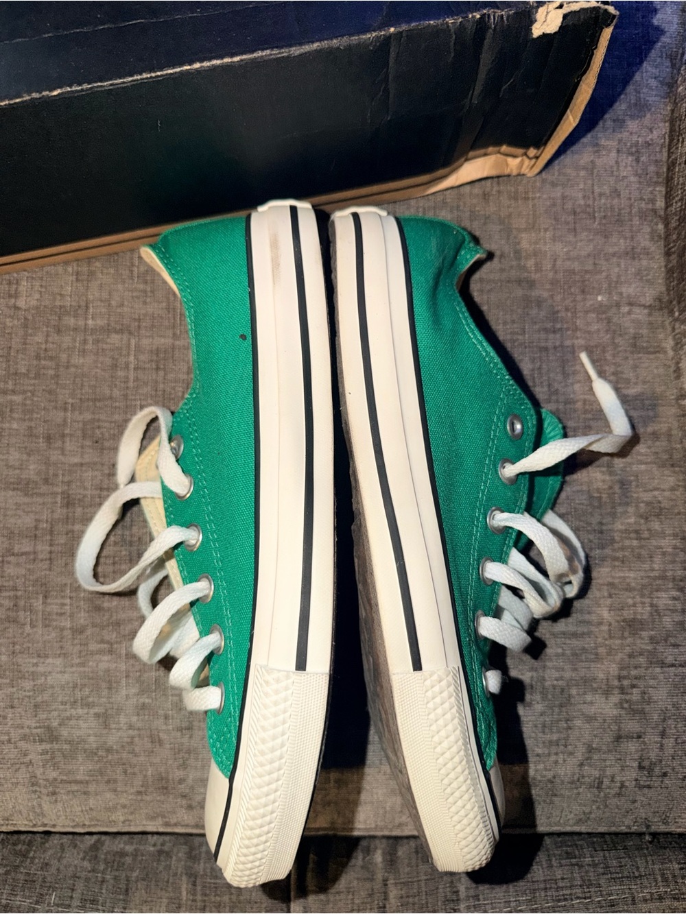 Converse Chuck Taylor All Star Spec Ox Green Low Top Sneakers Men’s 7 Women’s 9 - Picture 7 of 8